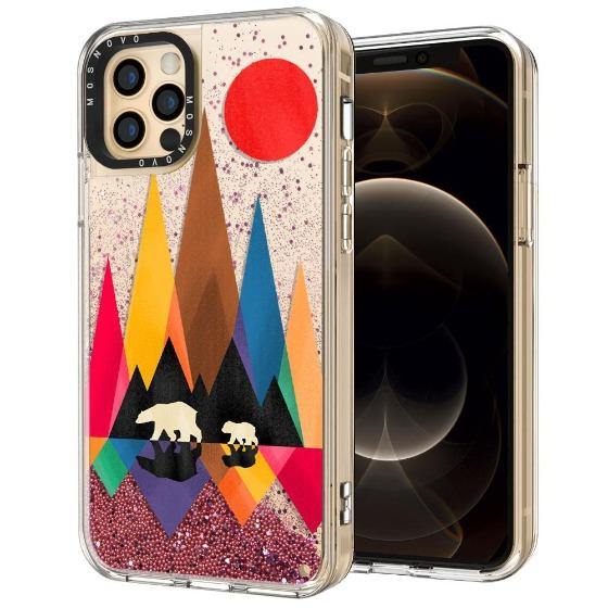MAMA Bear Glitter Phone Case - iPhone 12 Pro Max Case - MOSNOVO