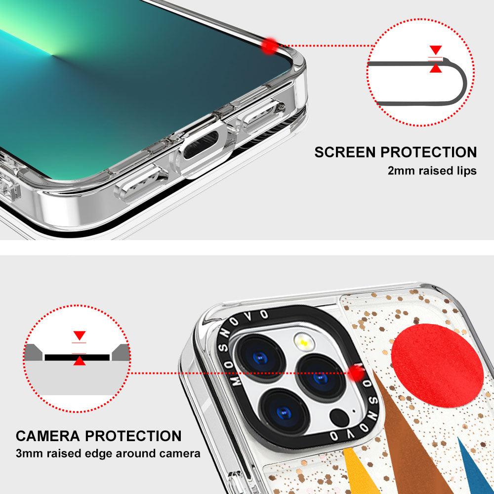 MAMA Bear Glitter Phone Case - iPhone 13 Pro Max Case - MOSNOVO