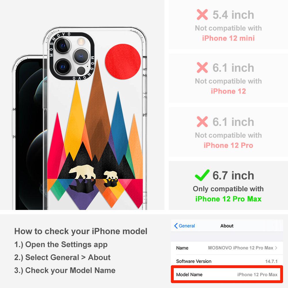 MAMA Bear Phone Case - iPhone 12 Pro Max Case - MOSNOVO