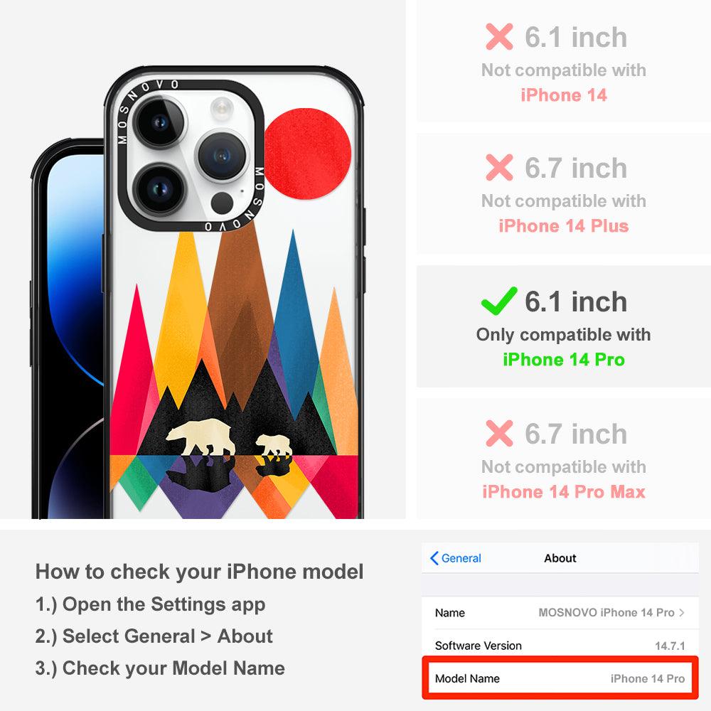 MAMA Bear Phone Case - iPhone 14 Pro Case - MOSNOVO
