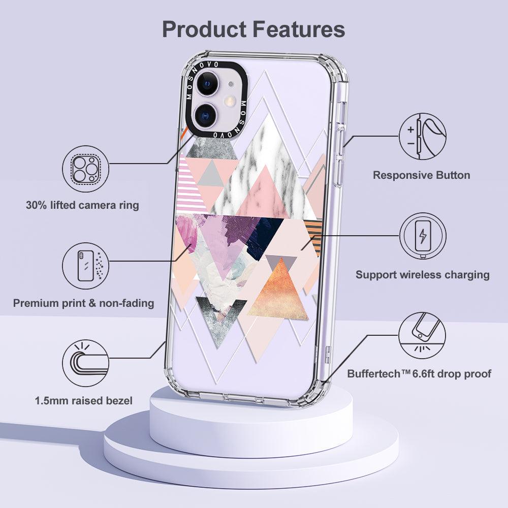 Marble Art Phone Case - iPhone 11 Case - MOSNOVO