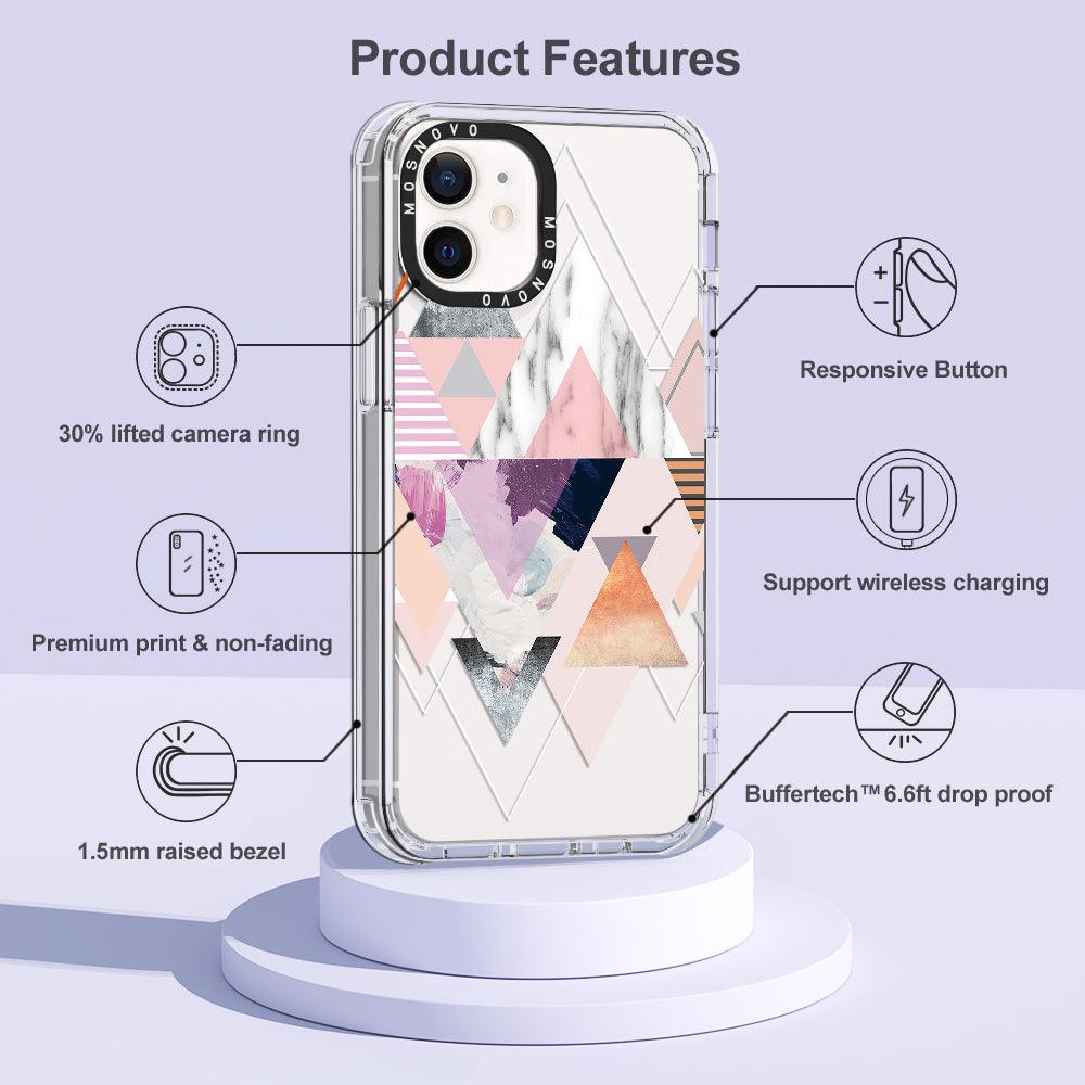 Marble Art Phone Case - iPhone 12 Case - MOSNOVO