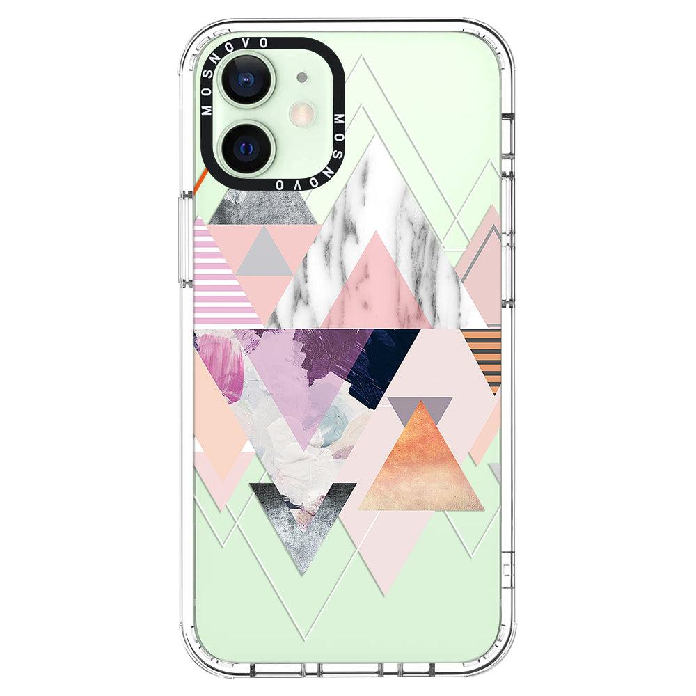 Marble Art Phone Case - iPhone 12 Mini Case - MOSNOVO