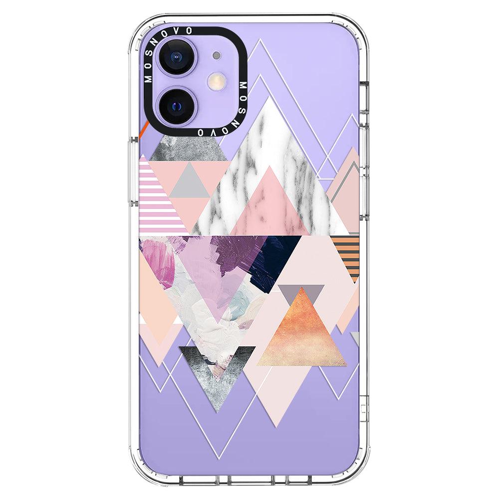 Marble Art Phone Case - iPhone 12 Mini Case - MOSNOVO