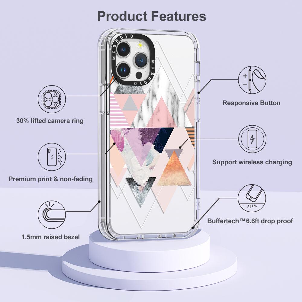 Marble Art Phone Case - iPhone 12 Pro Max Case - MOSNOVO