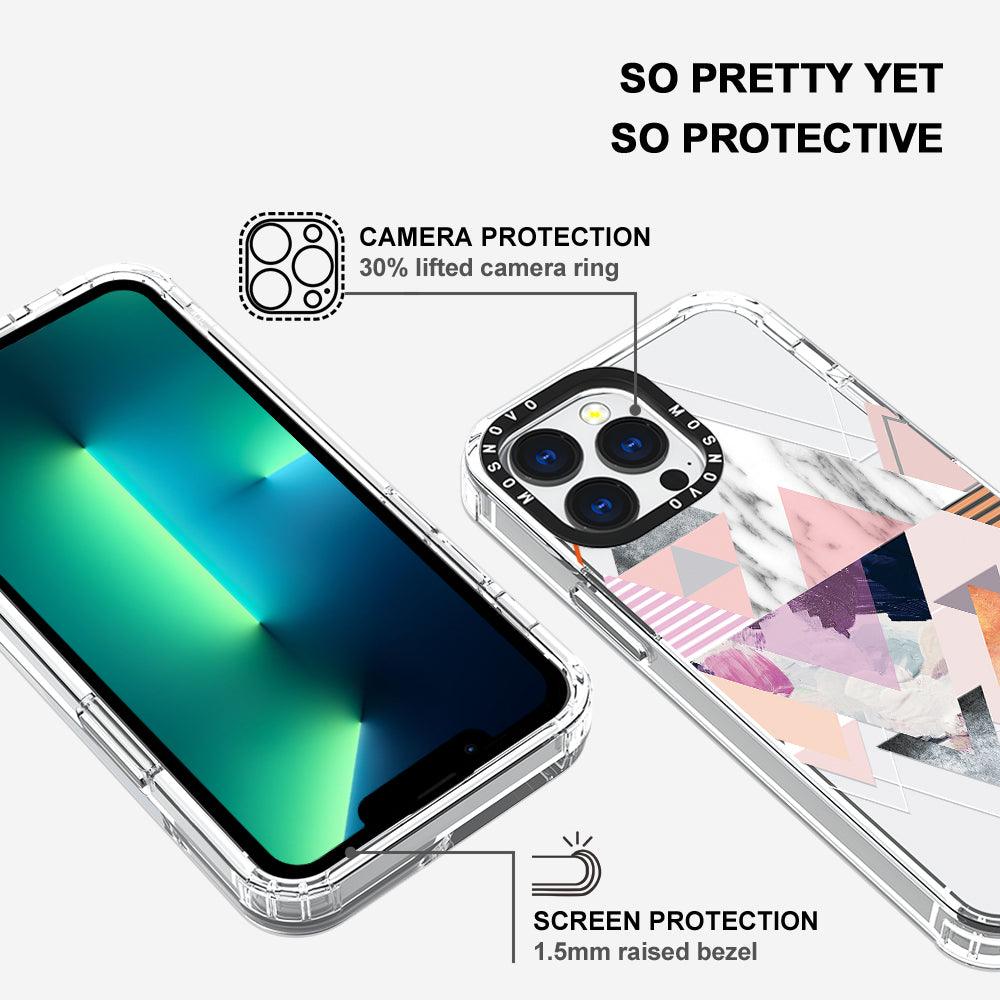 Marble Art Phone Case - iPhone 13 Pro Case - MOSNOVO