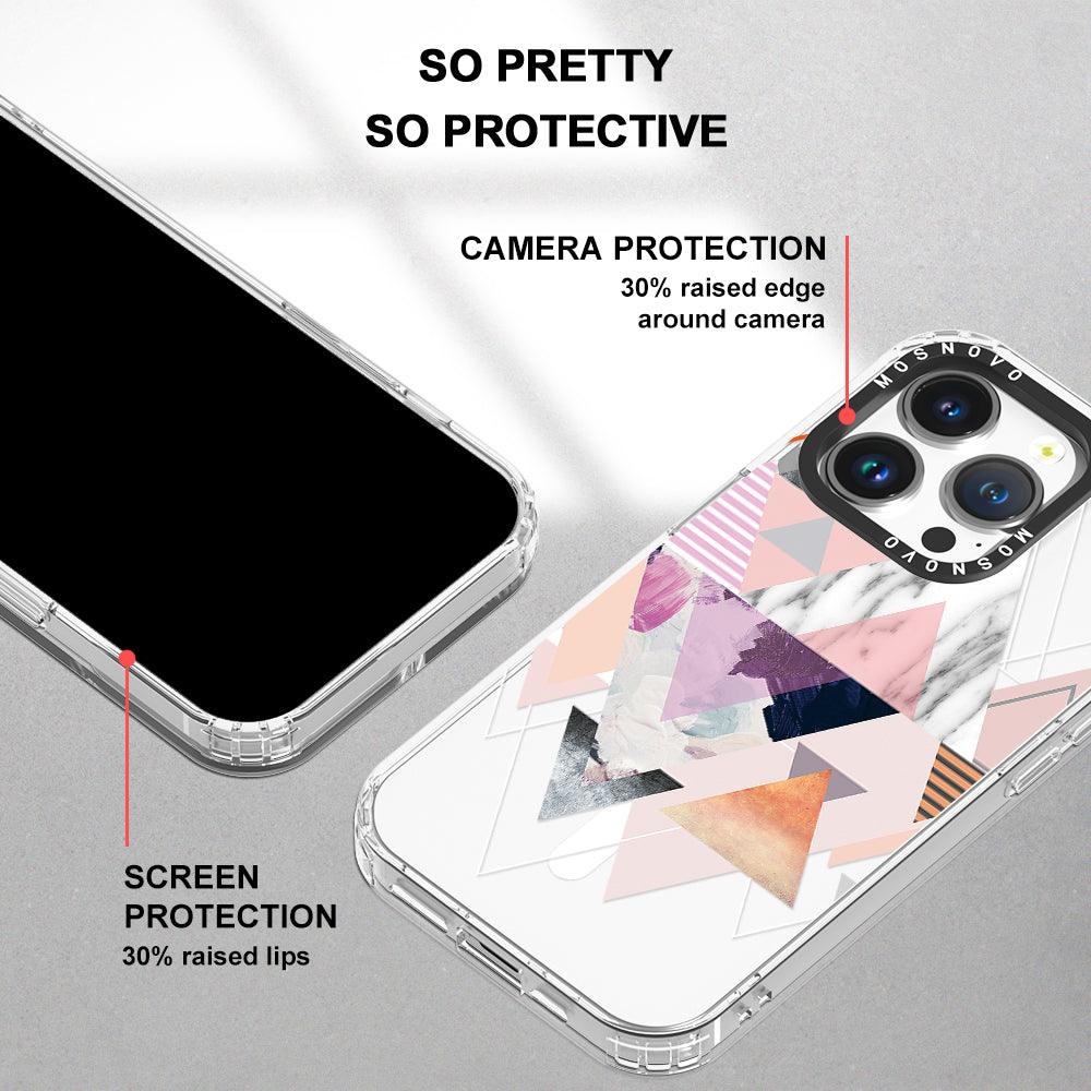 Marble Art Phone Case - iPhone 14 Pro Case - MOSNOVO