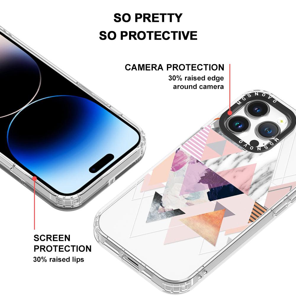 Marble Art Phone Case - iPhone 14 Pro Max Case - MOSNOVO