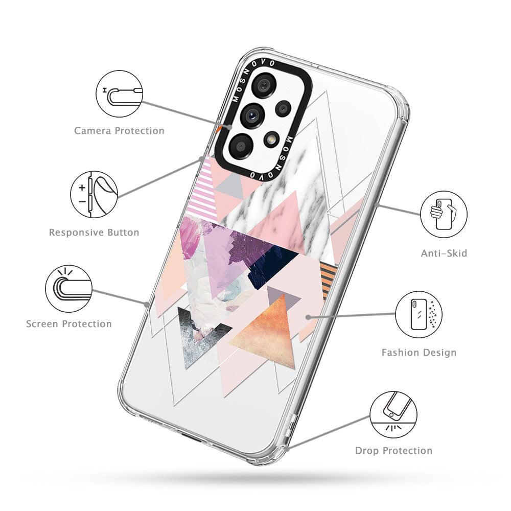 Marble Art Phone Case - Samsung Galaxy A53 Case - MOSNOVO