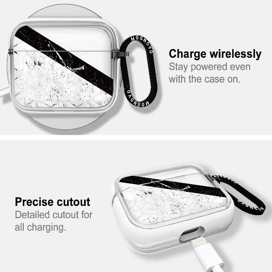 Marble Black AirPods Pro Case - MOSNOVO