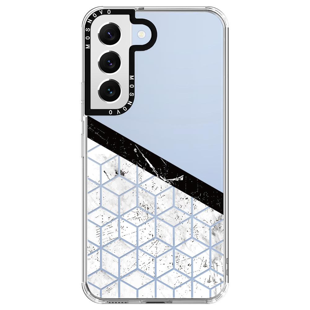 Marble Block Art Phone Case - Samsung Galaxy S22 Plus Case - MOSNOVO