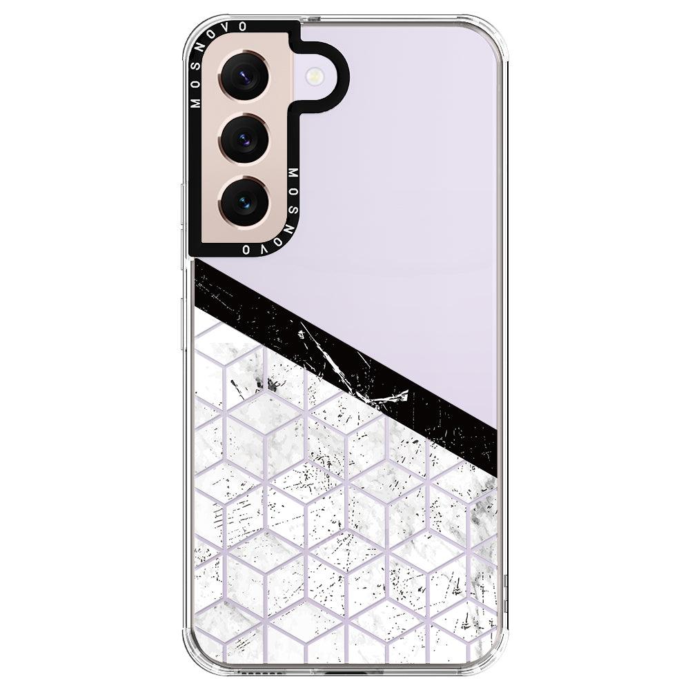 Marble Block Art Phone Case - Samsung Galaxy S22 Plus Case - MOSNOVO