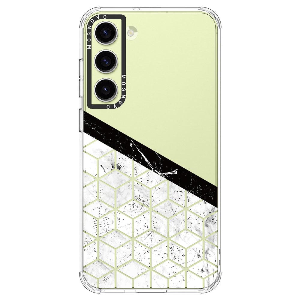 Marble Block Art Phone Case - Samsung Galaxy S23 Plus Case - MOSNOVO