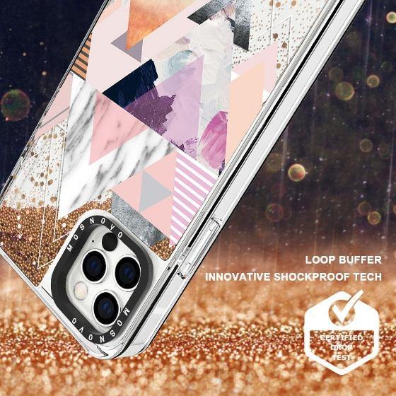 Marble Glitter Phone Case - iPhone 12 Pro Case