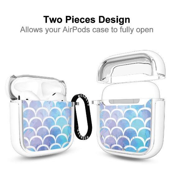 Mermaid Scale AirPods 1/2 Case - MOSNOVO