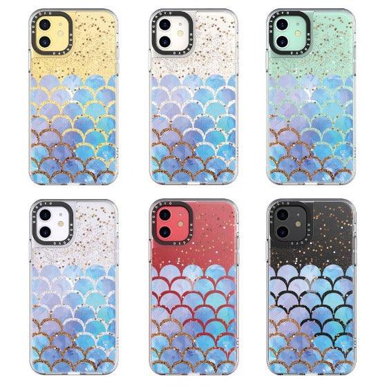 Mermaid Scale Glitter Phone Case - iPhone 11 Case - MOSNOVO