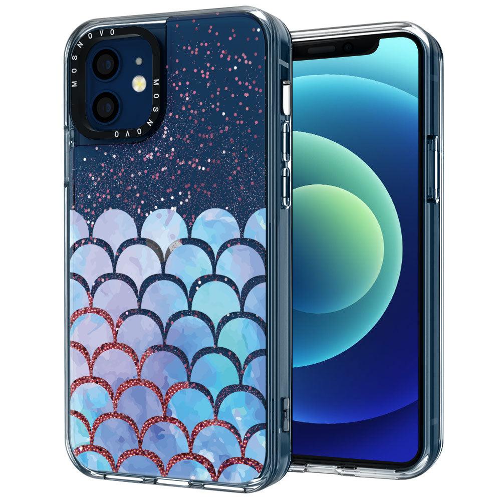 Mermaid Scale Glitter Phone Case - iPhone 12 Case - MOSNOVO
