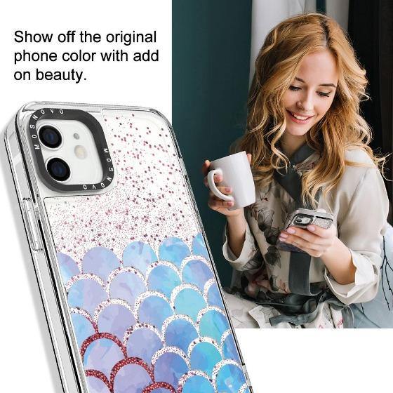 Mermaid Scale Glitter Phone Case - iPhone 12 Case
