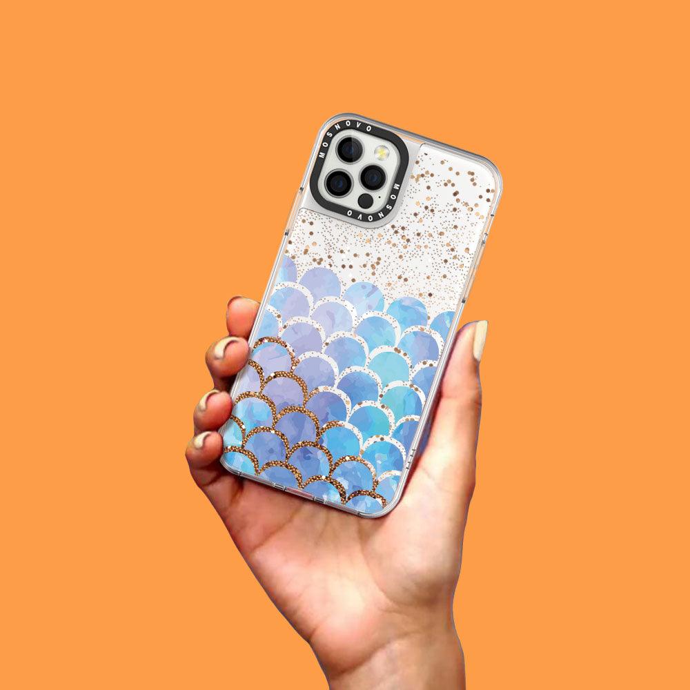 Mermaid Scale Glitter Phone Case - iPhone 12 Pro Max Case - MOSNOVO