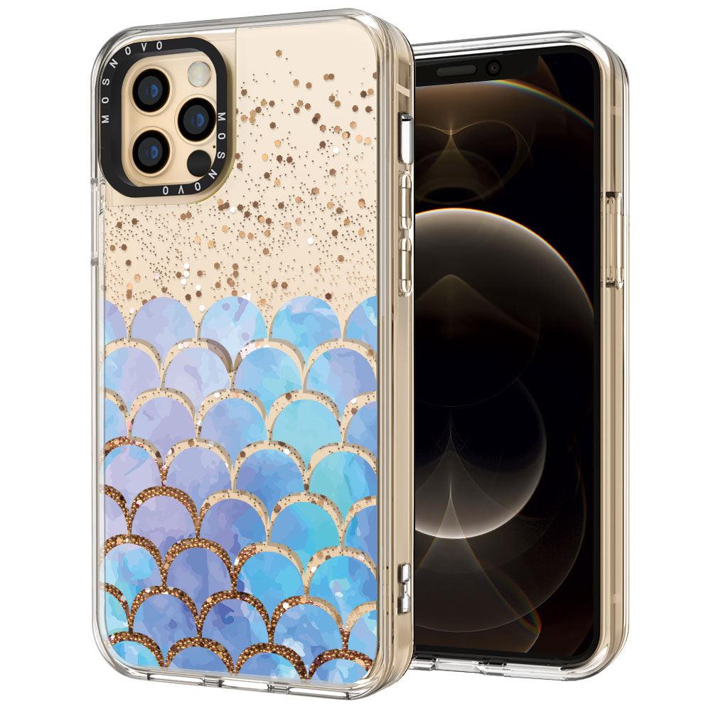 Mermaid Scale Glitter Phone Case - iPhone 12 Pro Max Case - MOSNOVO