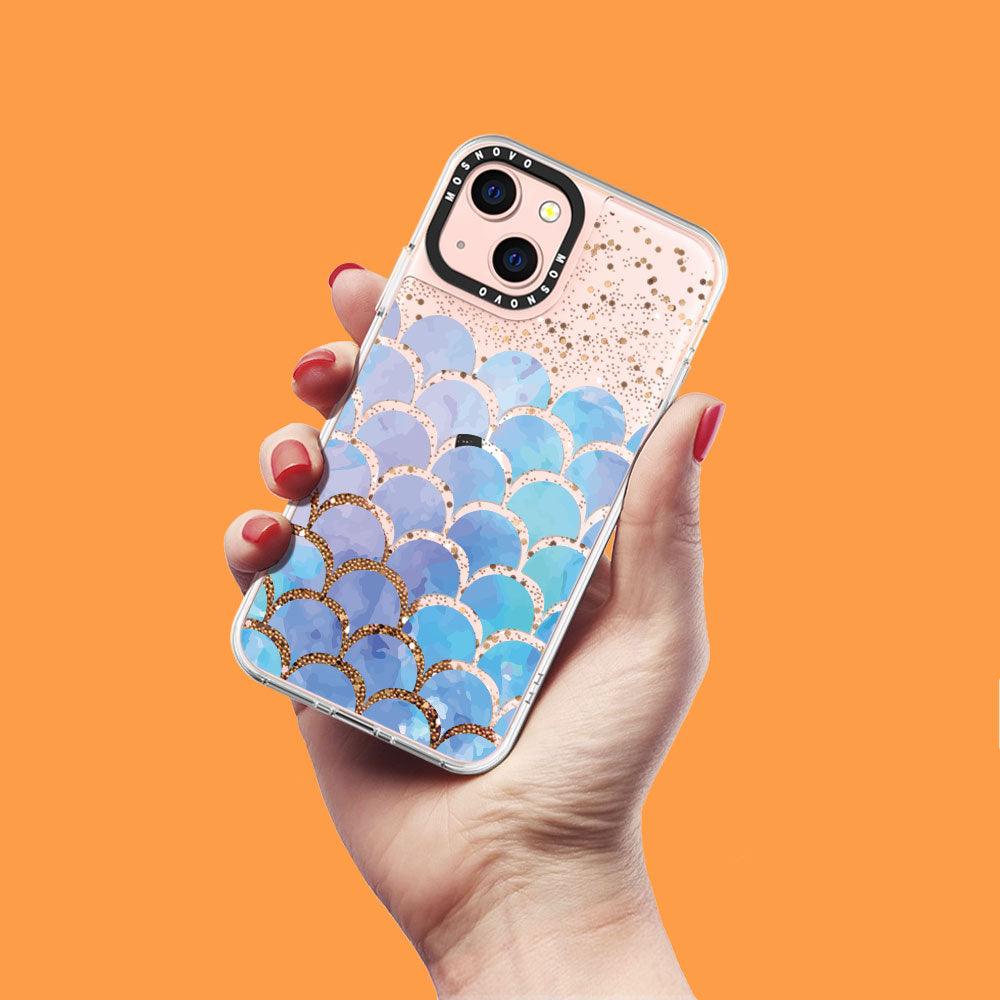 Mermaid Scale Glitter Phone Case - iPhone 13 Case - MOSNOVO