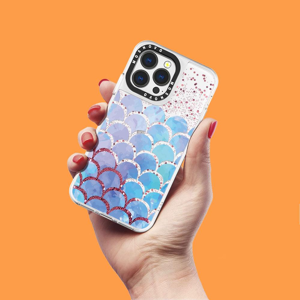 Mermaid Scale Glitter Phone Case - iPhone 13 Pro Case - MOSNOVO