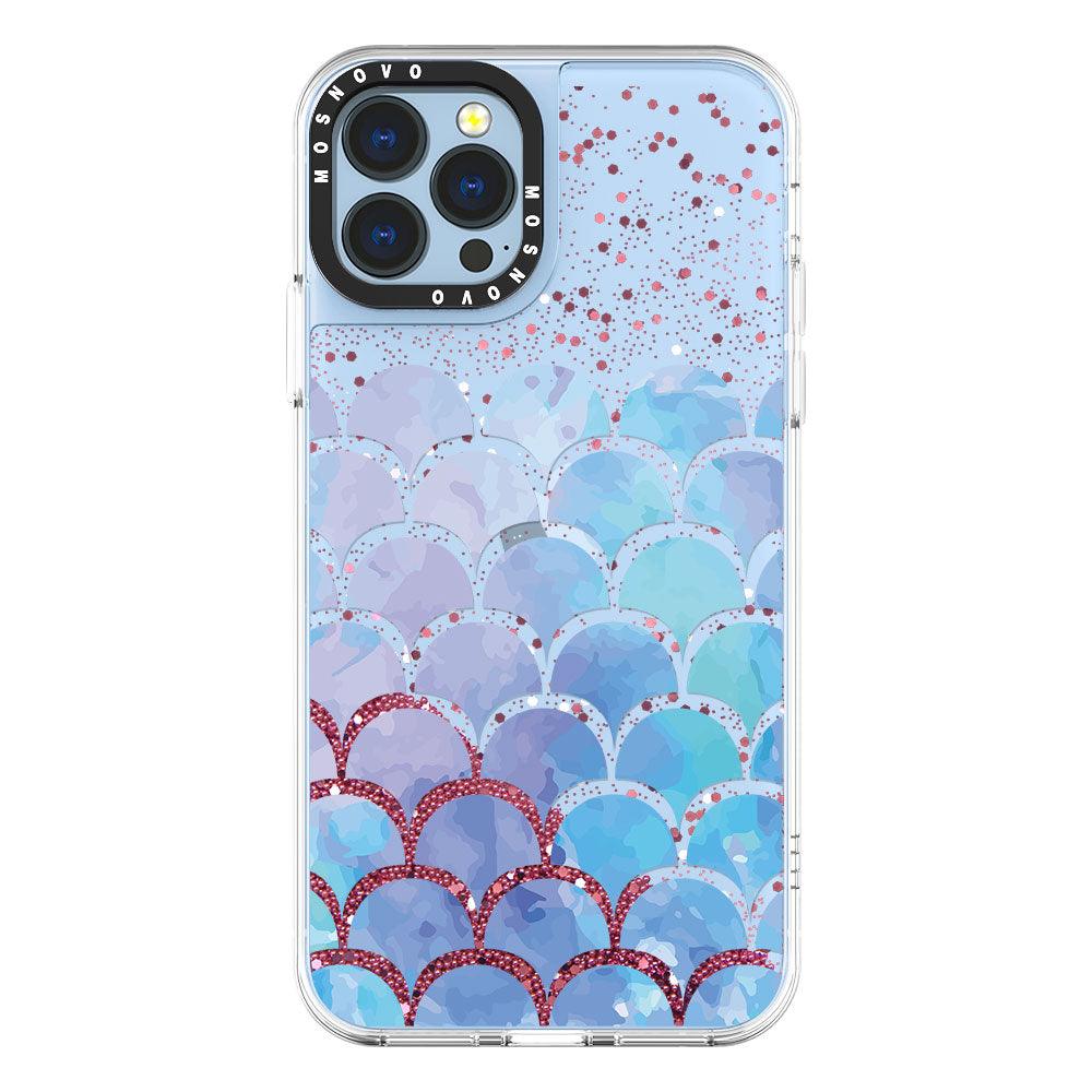 Mermaid Scale Glitter Phone Case - iPhone 13 Pro Max Case - MOSNOVO