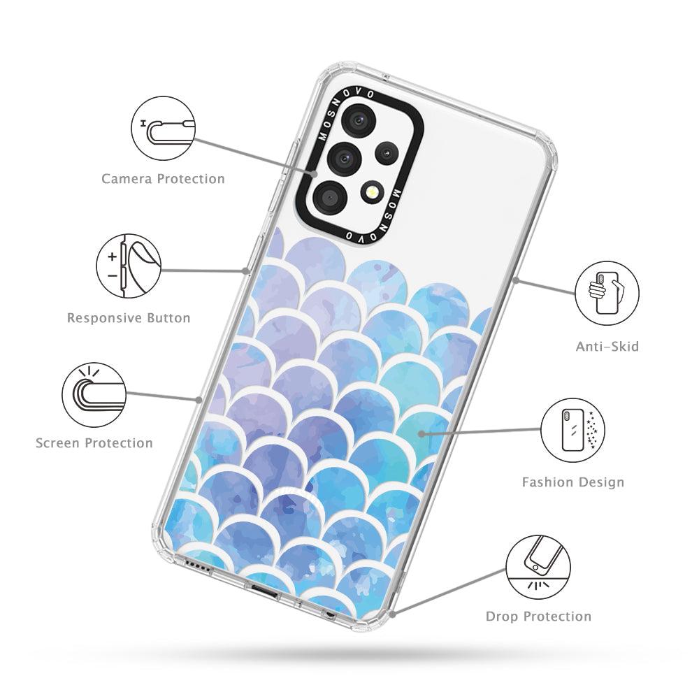 Mermaid Scale Phone Case - Samsung Galaxy A52 & A52s Case - MOSNOVO
