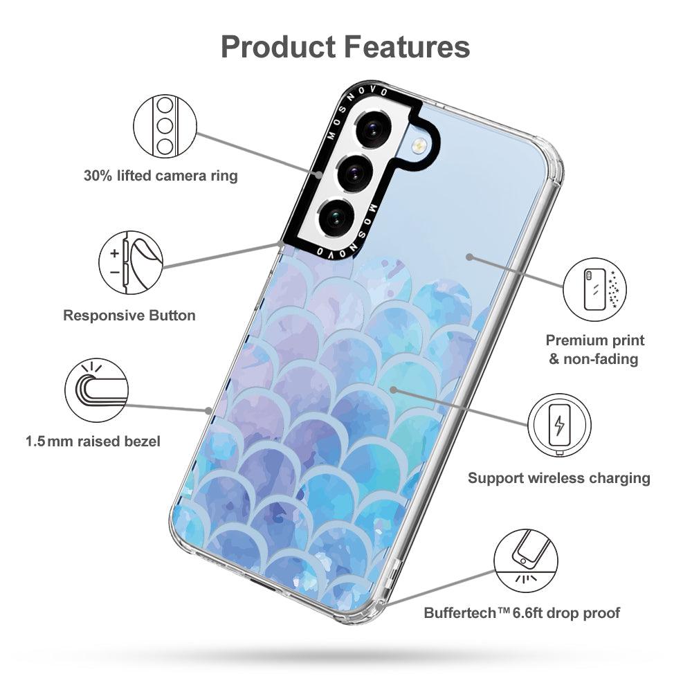 Mermaid Scale Phone Case - Samsung Galaxy S22 Case - MOSNOVO