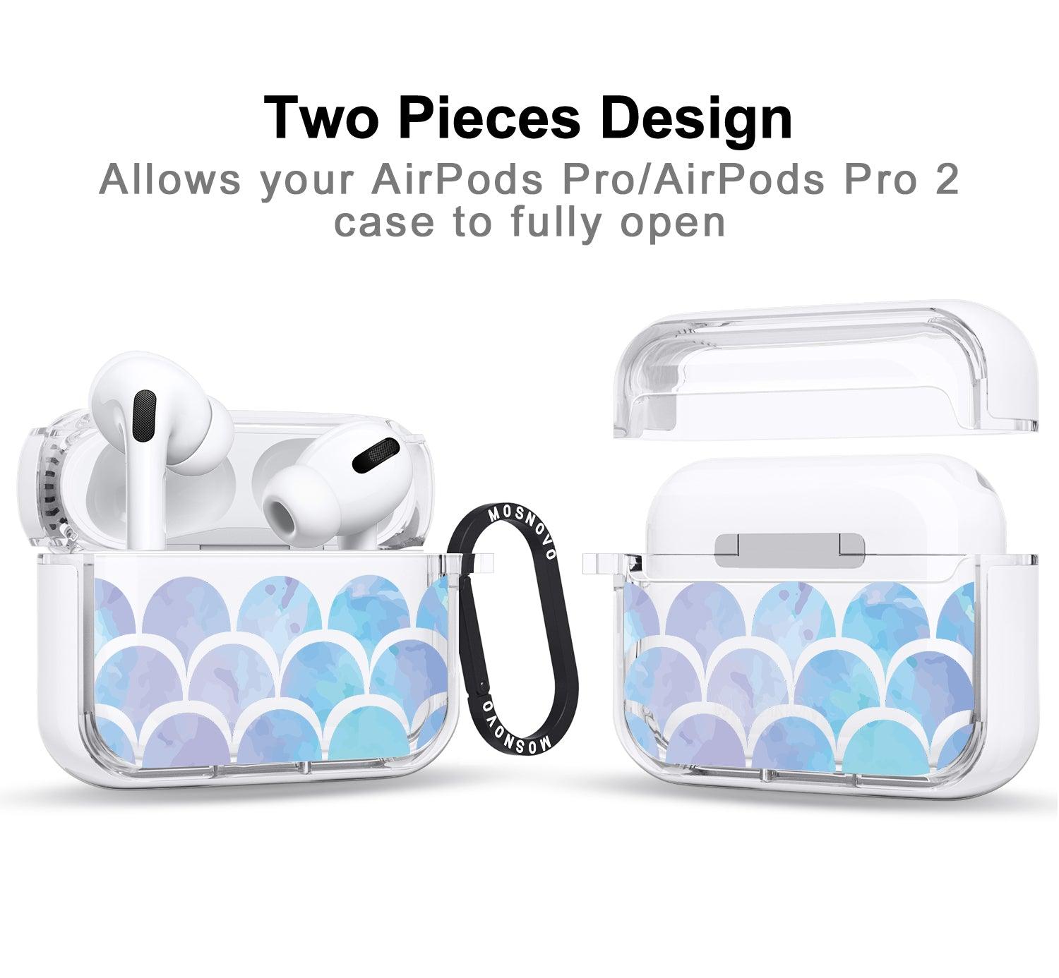 Mermaid Scale AirPods Pro 2 Case (2nd Generation) - MOSNOVO