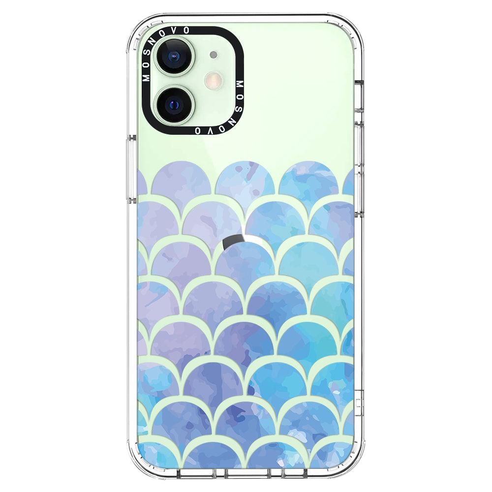 Mermaid Scales Phone Case - iPhone 12 Mini Case - MOSNOVO