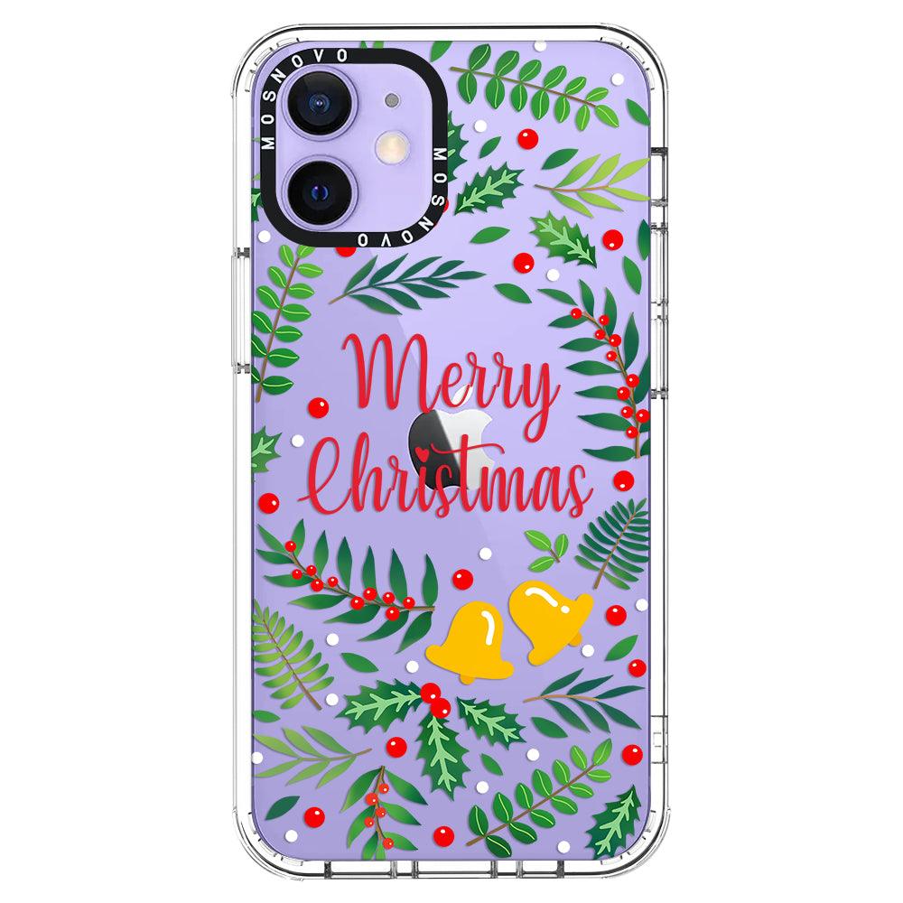 Merry Christmas Phone Case - iPhone 12 Mini Case - MOSNOVO
