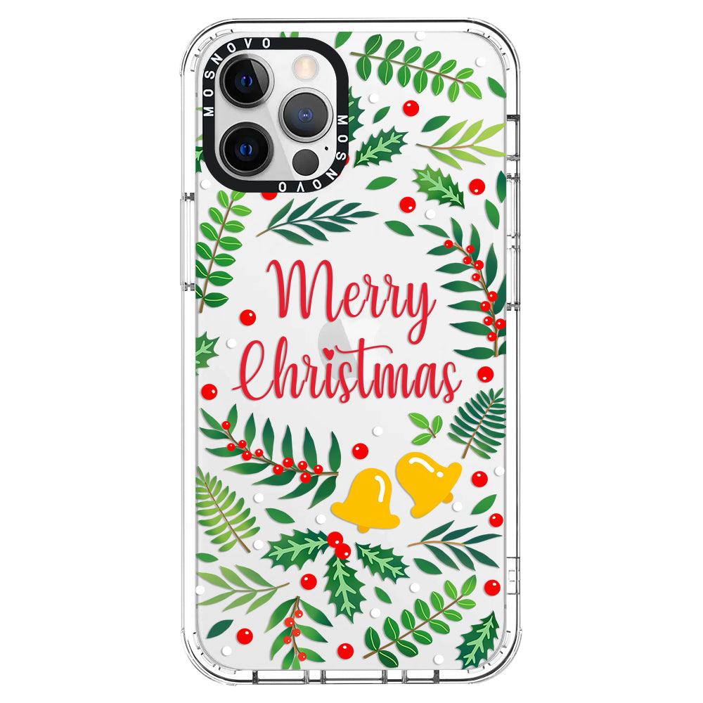 Merry Christmas Phone Case - iPhone 12 Pro Case - MOSNOVO