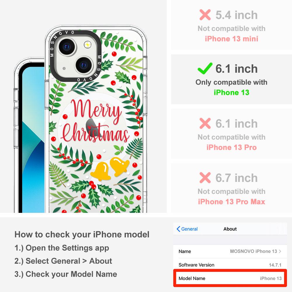 Merry Christmas Phone Case - iPhone 13 Case - MOSNOVO