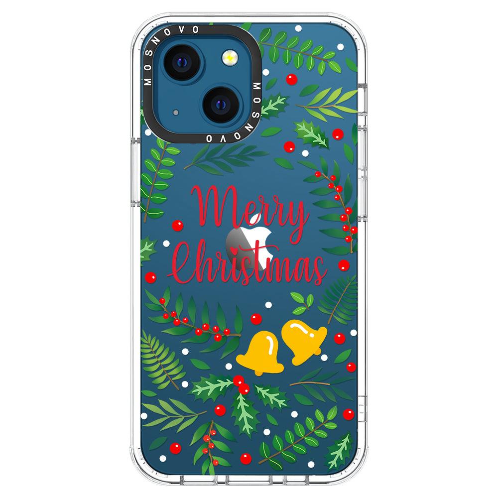 Merry Christmas Phone Case - iPhone 13 Mini Case - MOSNOVO