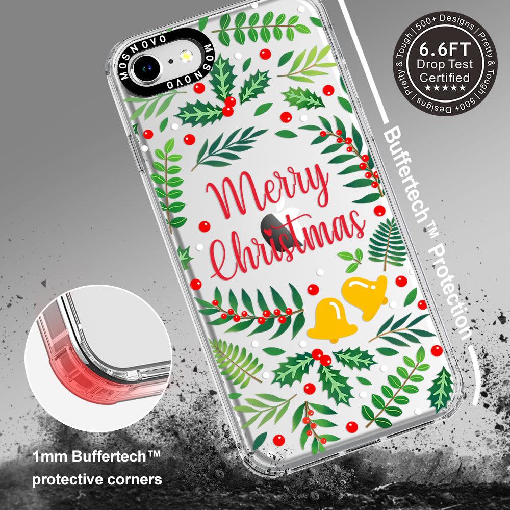 Merry Christmas Phone Case - iPhone SE 2020 Case - MOSNOVO
