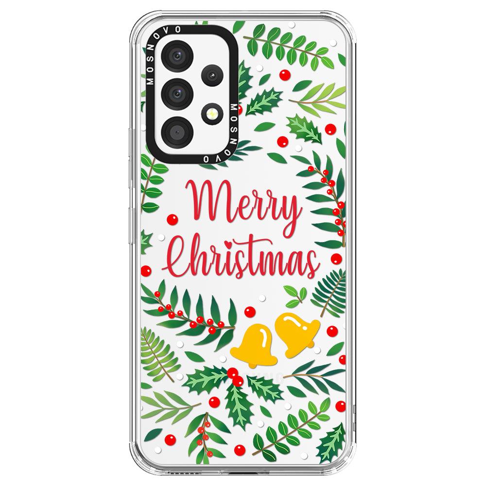 Merry Christmas Phone Case - Samsung Galaxy A53 Case - MOSNOVO