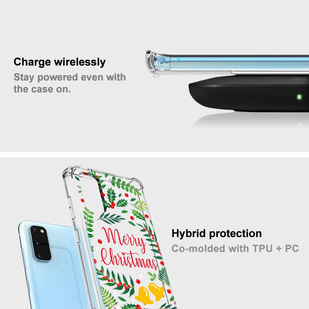 Merry Christmas Phone Case - Samsung Galaxy S20 Case - MOSNOVO