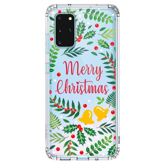 Merry Christmas Phone Case - Samsung Galaxy S20 Plus Case - MOSNOVO