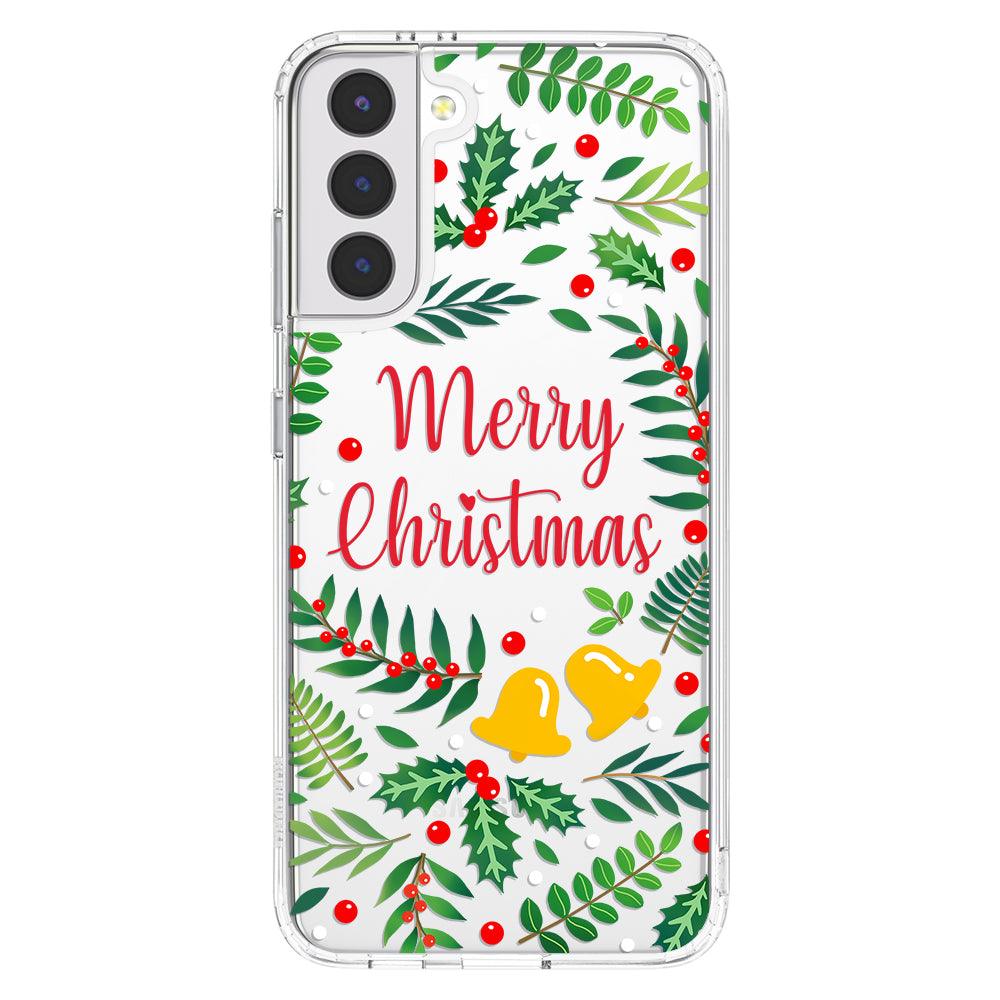 Merry Christmas Phone Case - Samsung Galaxy S21 Case - MOSNOVO