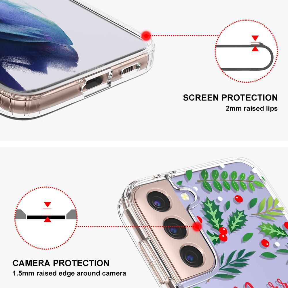 Merry Christmas Phone Case - Samsung Galaxy S21 Case - MOSNOVO