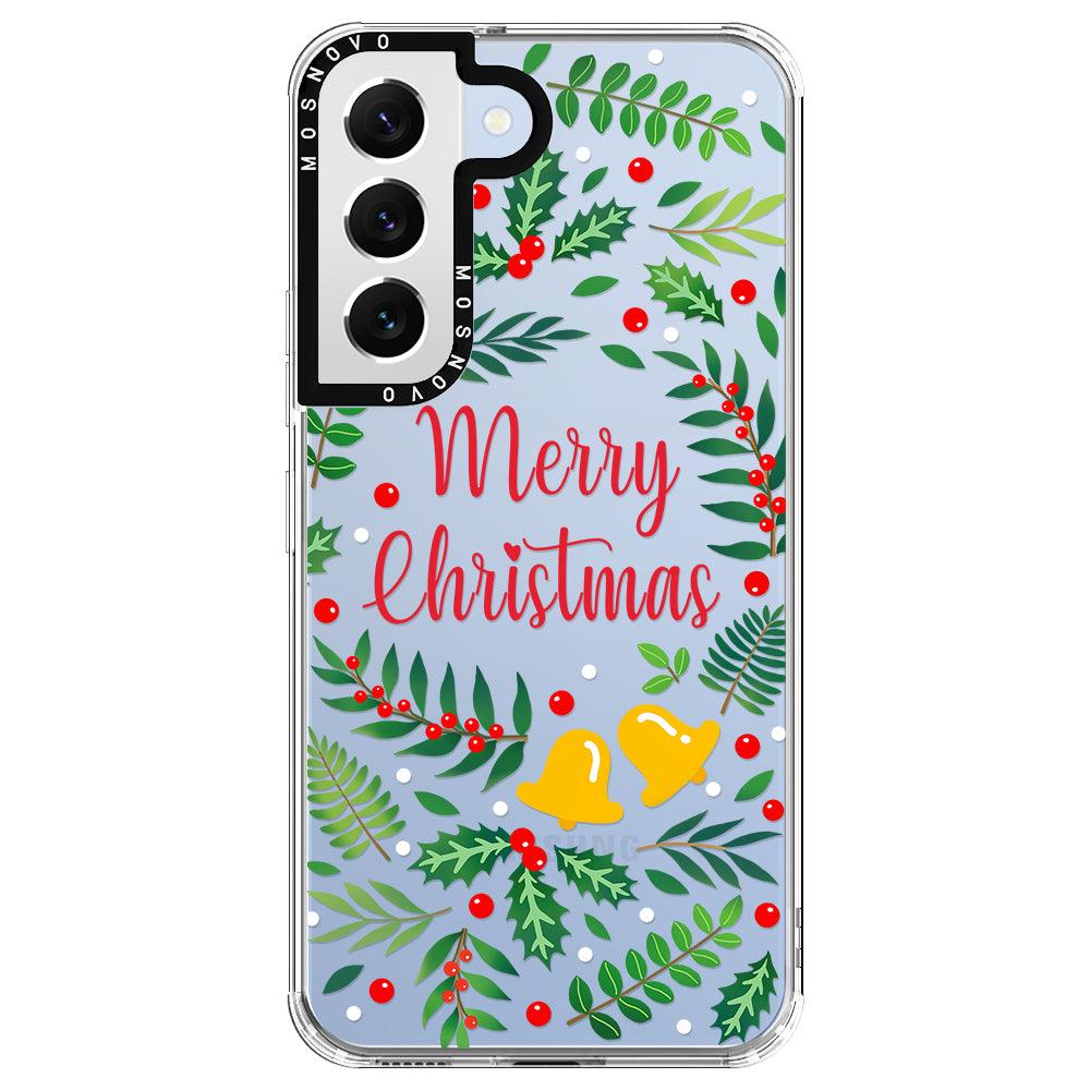 Merry Christmas Phone Case - Samsung Galaxy S22 Plus Case - MOSNOVO