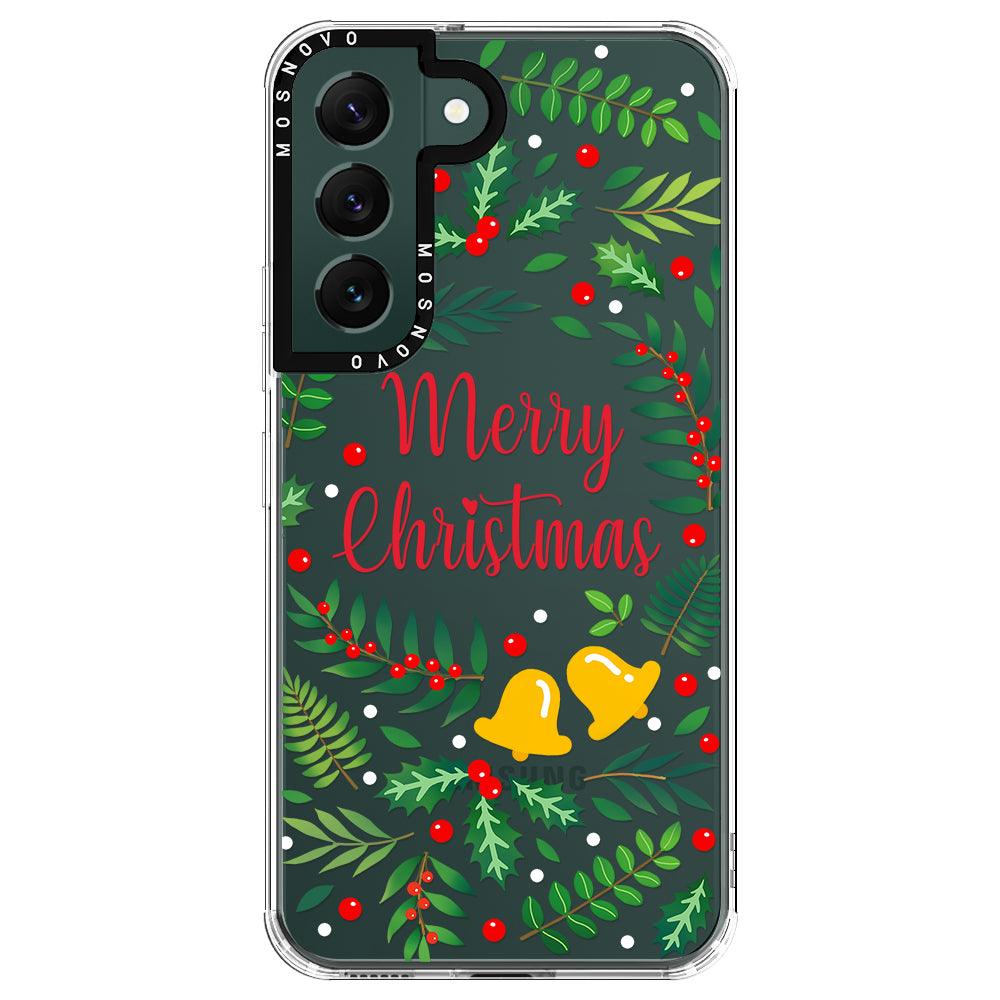 Merry Christmas Phone Case - Samsung Galaxy S22 Plus Case - MOSNOVO