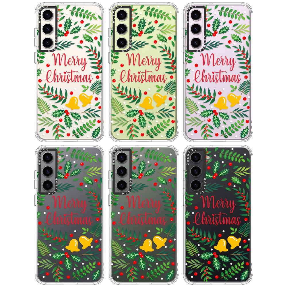 Merry Christmas Phone Case - Samsung Galaxy S23 Plus Case - MOSNOVO