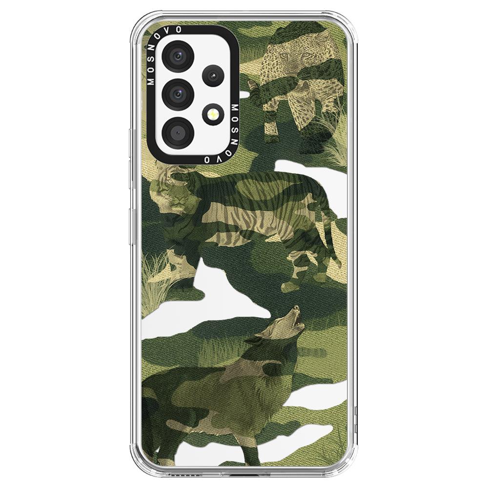 Military Camouflage Phone Case - Samsung Galaxy A53 Case - MOSNOVO