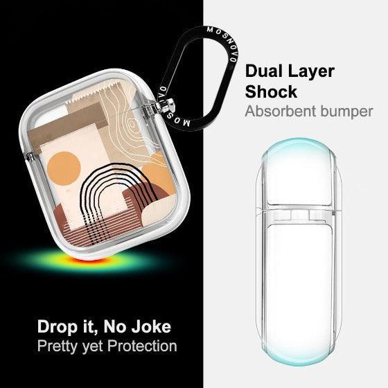 Minimalist Abstract Art AirPods 1/2 Case