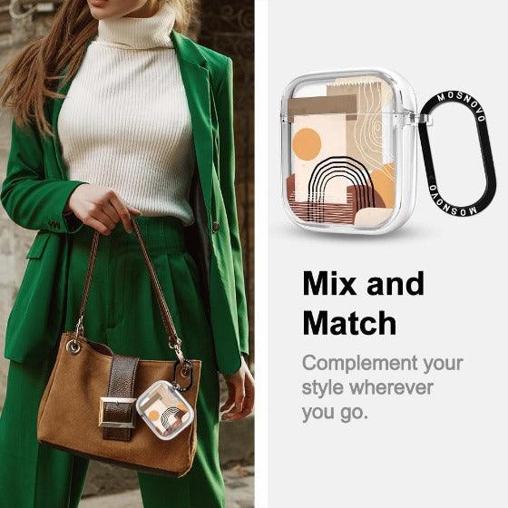 Minimalist Abstract Art AirPods 1/2 Case