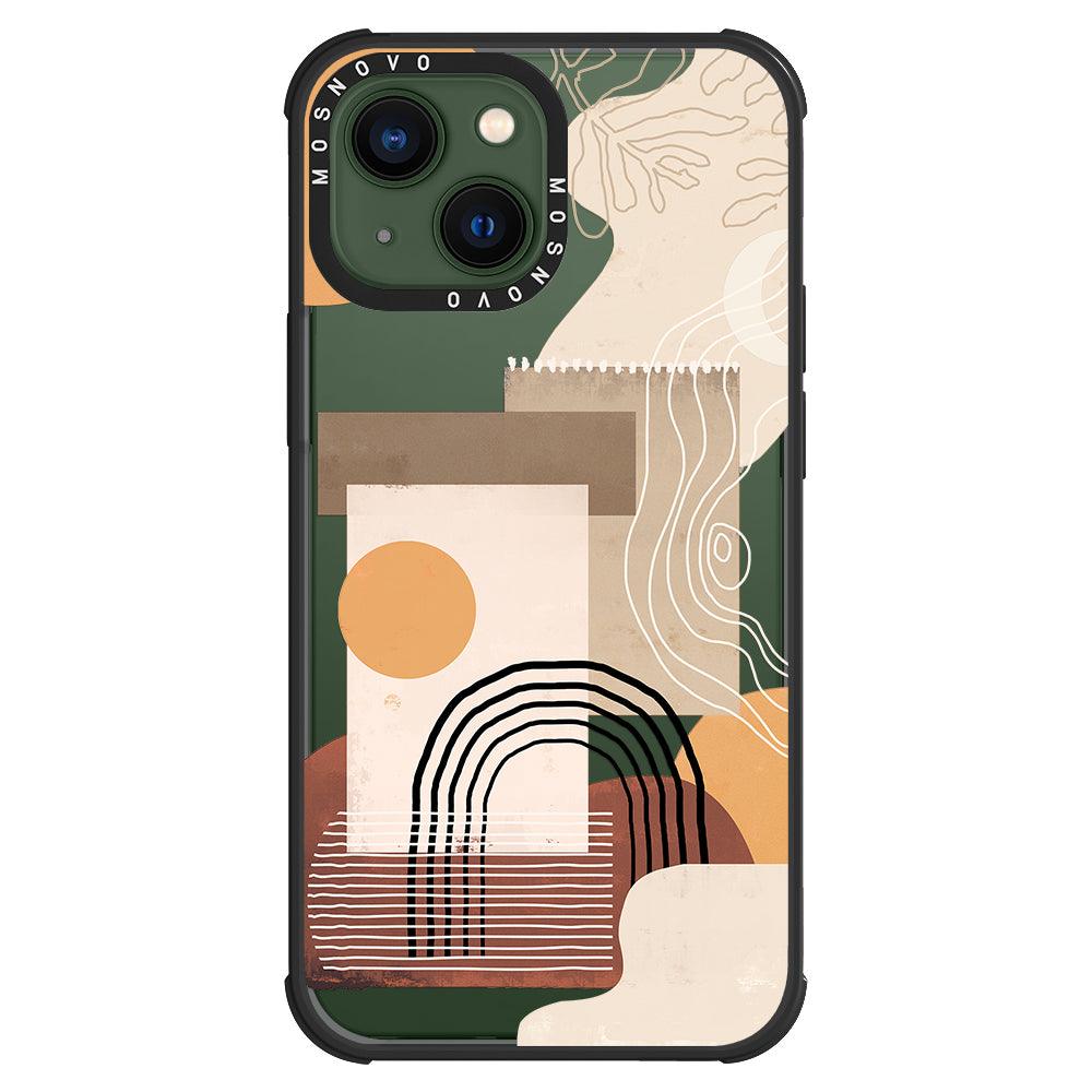 Minimalist Abstract Art Phone Case - iPhone 13 Case - MOSNOVO