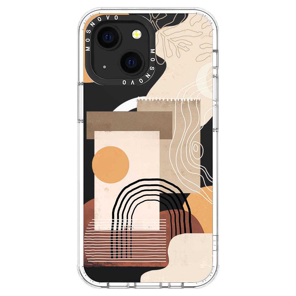 Minimalist Abstract Art Phone Case - iPhone 13 Case - MOSNOVO