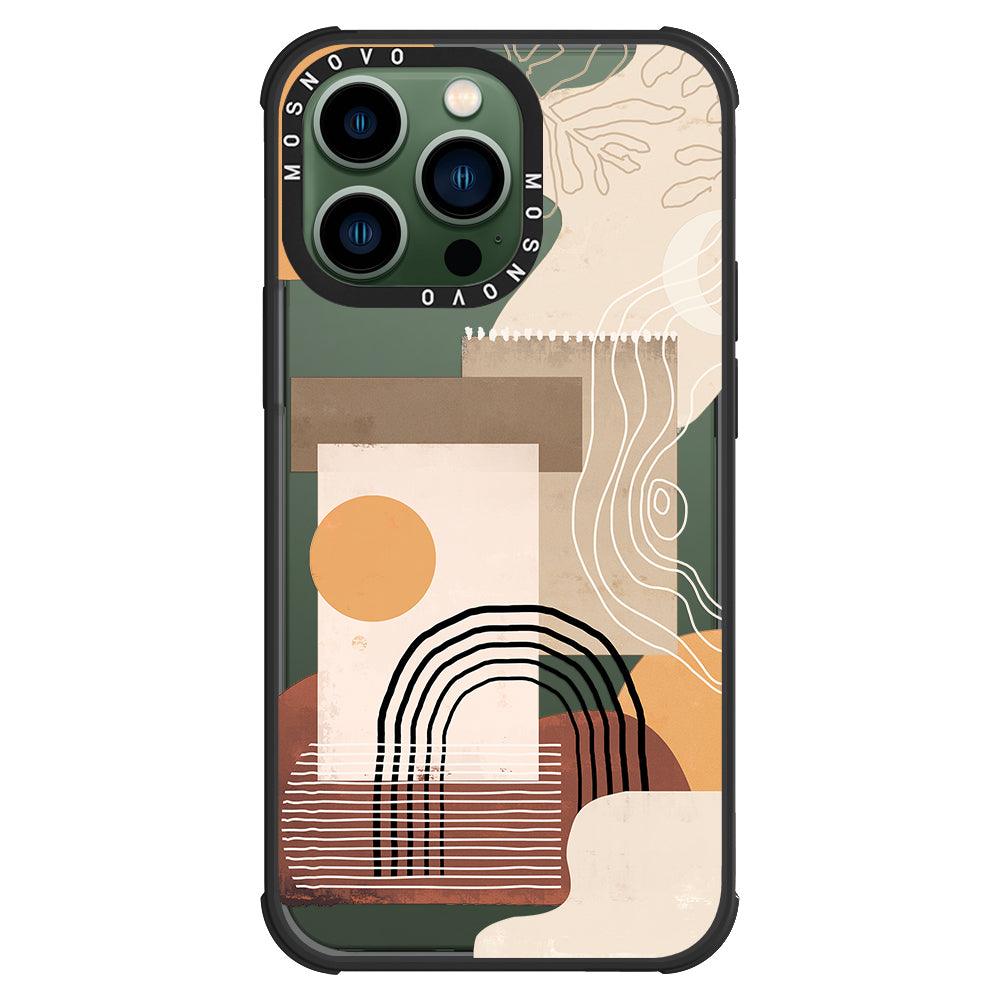 Minimalist Abstract Art Phone Case - iPhone 13 Pro Case - MOSNOVO